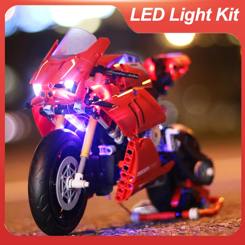 Только комплект светодиодного освещения для мотоцикла Ducati V4R 42107 (модель в комплект не входит)
Только комплект светодиодного освещения для мотоцикла Ducati V4R 42107 (модель в комплект не входит)