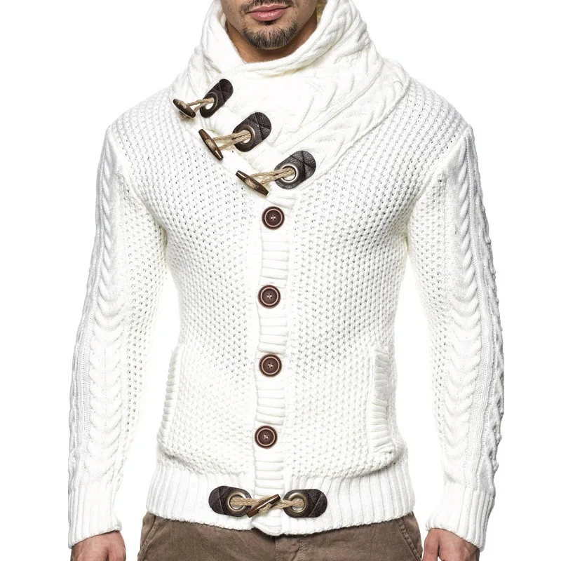 Vintage Mens Sweater Autumn Winter Knitted Men Cardigan Sweater Long Sleeve Casual Coats Jacket Mens Clothing Streetwear
Vintage Mens Sweater Autumn Winter Knitted Men Cardigan Sweater Long Sleeve Casual Coats Jacket Mens Clothing Streetwear