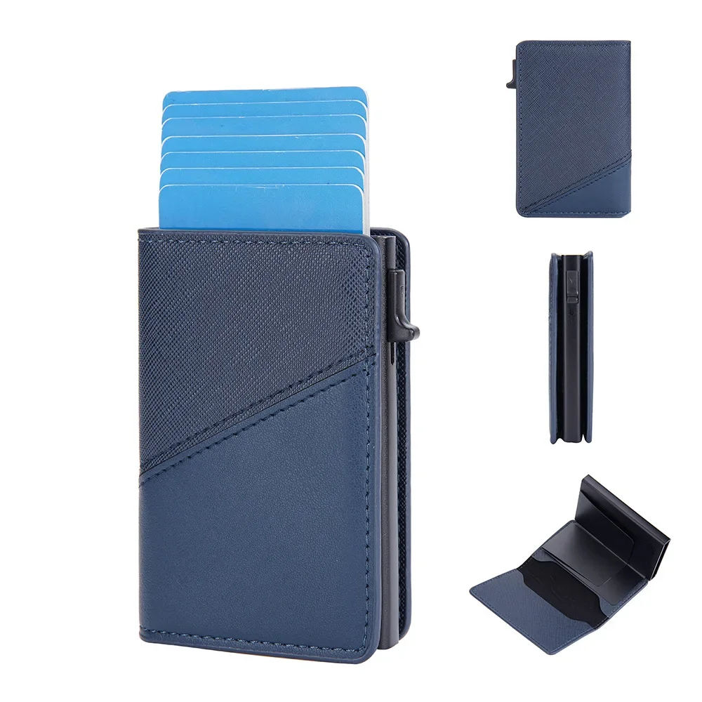 2024 New Fashion Card Holder Man Color Contrast Side Push RFID Aluminum Box Clip Neutral Thin Type Antimagnetic Card Sleeve
2024 New Fashion Card Holder Man Color Contrast Side Push RFID Aluminum Box Clip Neutral Thin Type Antimagnetic Card Sleeve