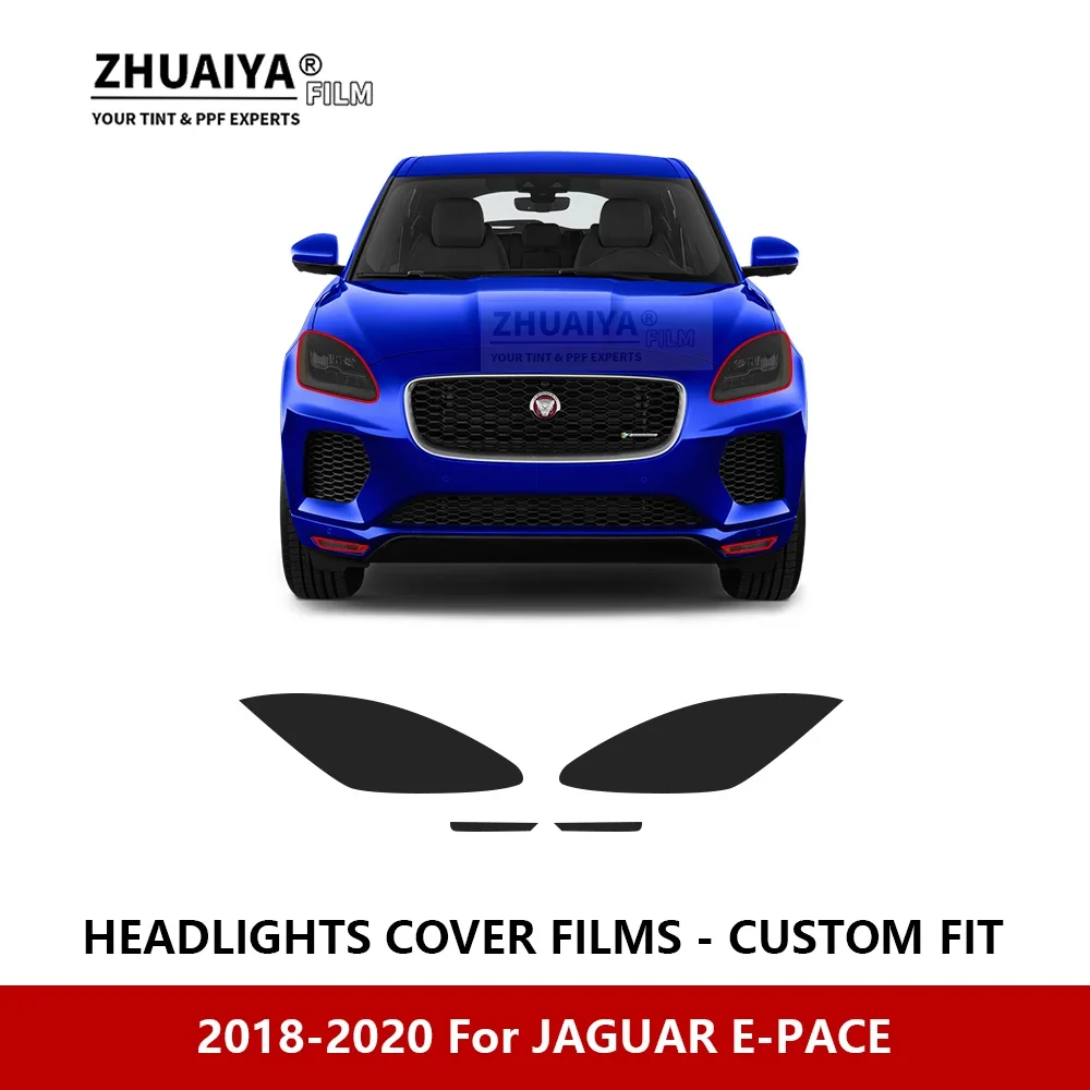 For JAGUAR E-PACE 2018-2020 Car Exterior Headlight Anti-scratch PPF precut Protective film Repair film Car stickers Accessories
For JAGUAR E-PACE 2018-2020 Car Exterior Headlight Anti-scratch PPF precut Protective film Repair film Car stickers Accessories