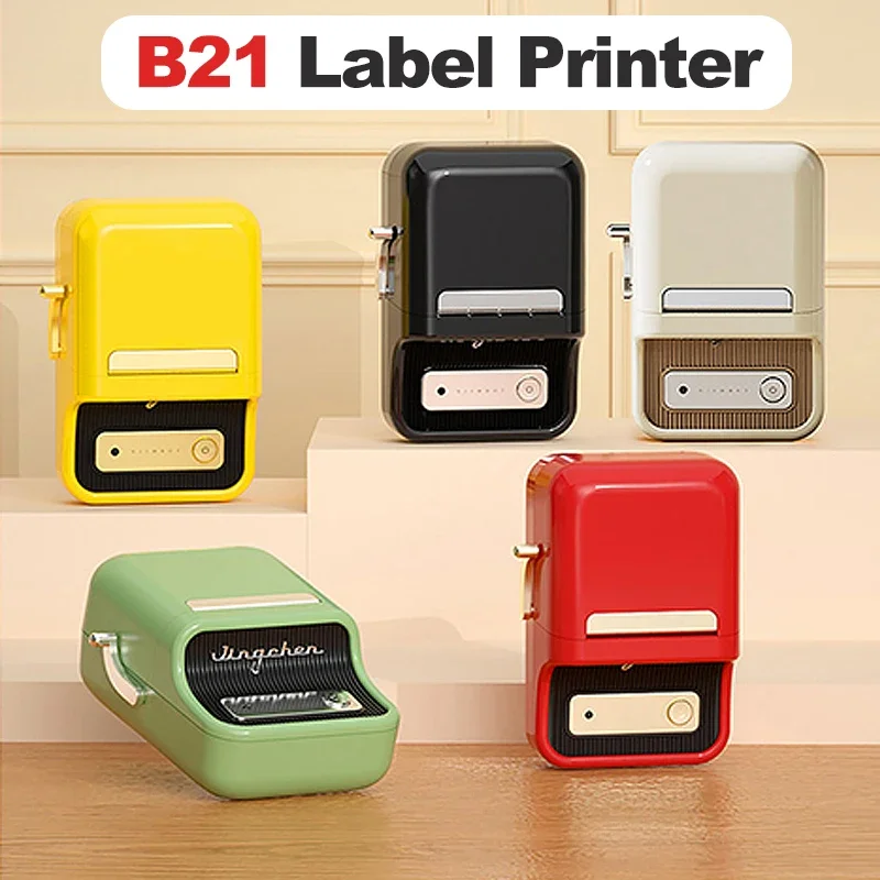 NIIMBOT B21 Portable Label Maker Bluetooth Inkless Self-adhesive Sticker Thermal Printer Barcode Clothing Jewelry Labeller New
NIIMBOT B21 Portable Label Maker Bluetooth Inkless Self-adhesive Sticker Thermal Printer Barcode Clothing Jewelry Labeller New