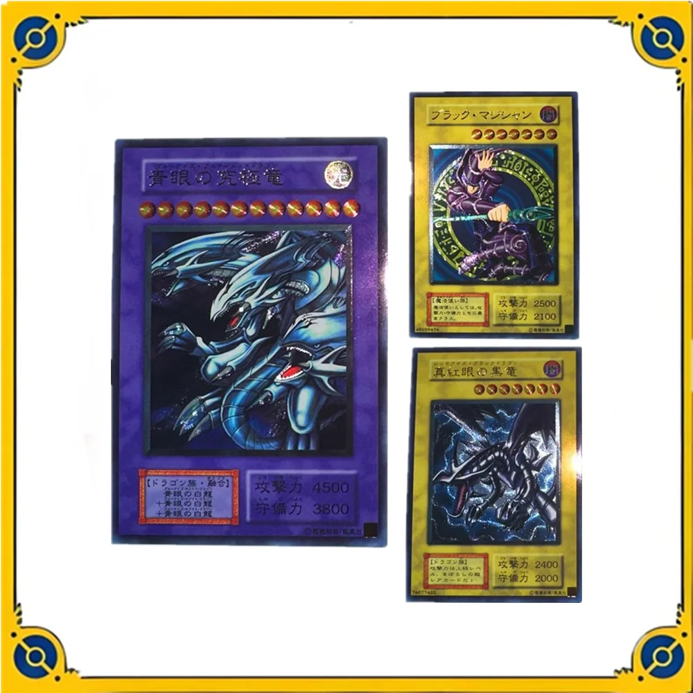 Самодельная грубая вспышка Yu-Gi-Oh, 3 шт., UTR Blue-Eyes Ultimate Dragon, коллекция аниме игр, карточная игрушка
Самодельная грубая вспышка Yu-Gi-Oh, 3 шт., UTR Blue-Eyes Ultimate Dragon, коллекция аниме игр, карточная игрушка
