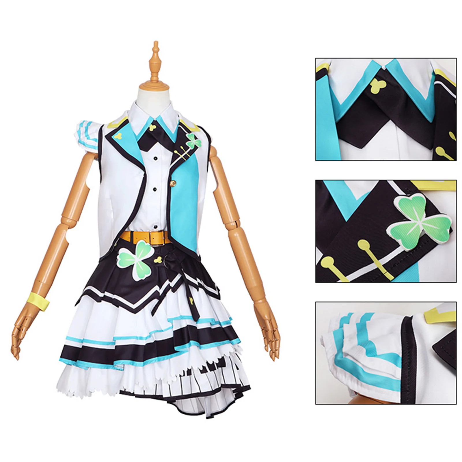 Project Sekai Cosplay Costume Colorful Stage Minori Hinomori Shizuku Airi Kiritani Haruka Sexy Jacket Shorts Halloween Dress
Project Sekai Cosplay Costume Colorful Stage Minori Hinomori Shizuku Airi Kiritani Haruka Sexy Jacket Shorts Halloween Dress