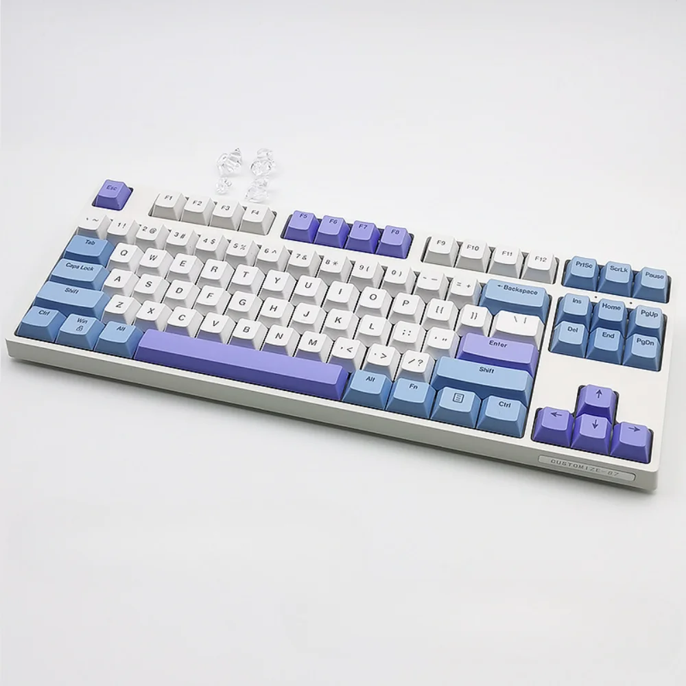 Sea Salt Cherry Keycaps for GMK87 GMK81 GMK67 K617 M87 108 Keys PBT Backlit for Mx Profile Mechanical Keyboard Kit
Sea Salt Cherry Keycaps for GMK87 GMK81 GMK67 K617 M87 108 Keys PBT Backlit for Mx Profile Mechanical Keyboard Kit