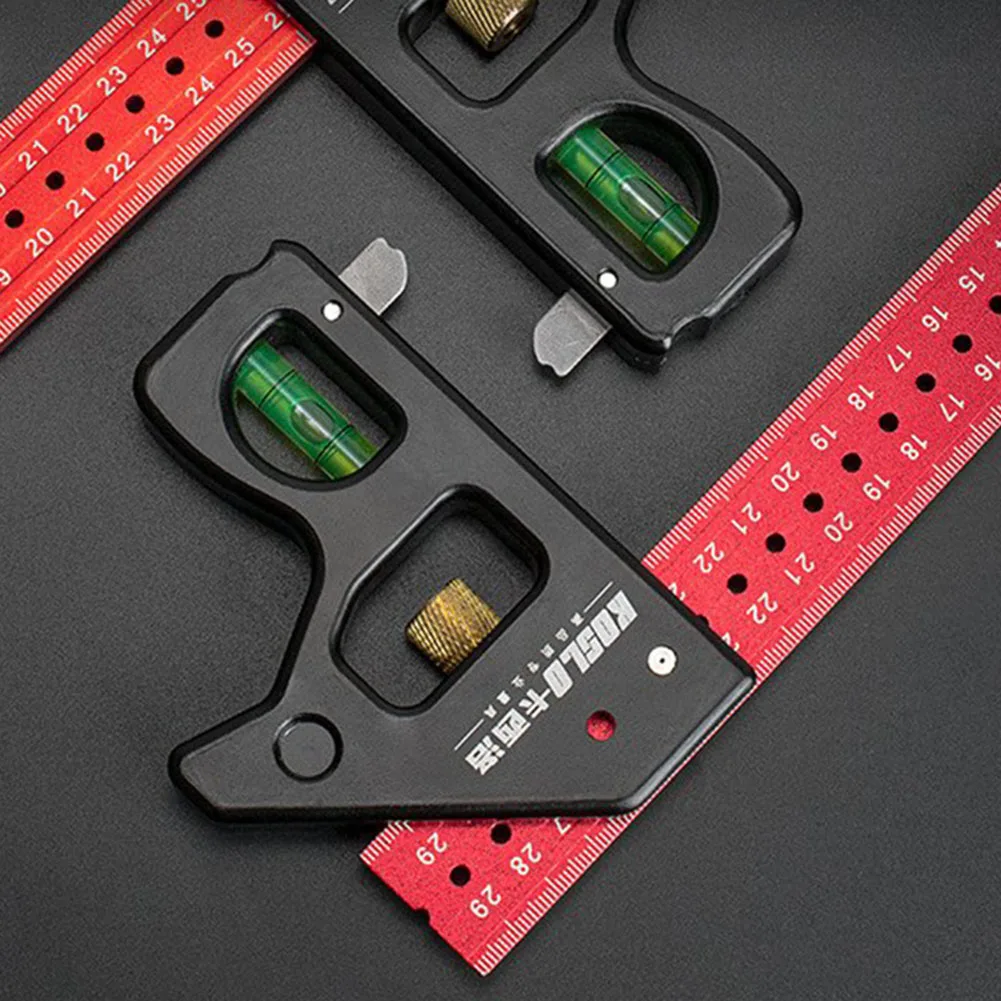 1pcs 400/300mm Stainless Steel Multifunctional Combination Square Long Movable Square Measuring Gauging Hand Tools Accessories
1pcs 400/300mm Stainless Steel Multifunctional Combination Square Long Movable Square Measuring Gauging Hand Tools Accessories