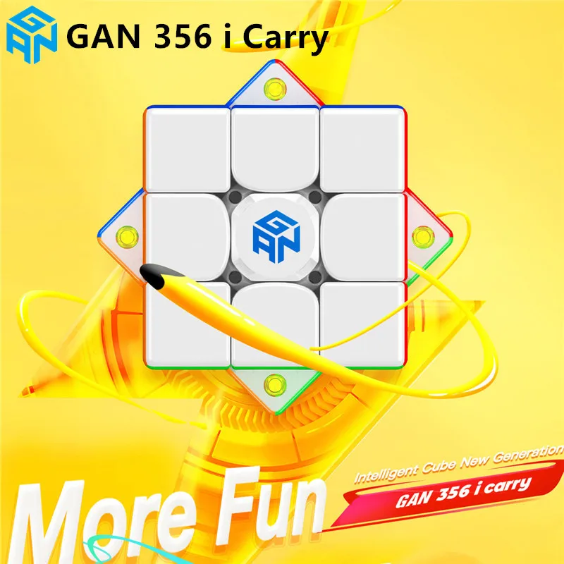 

GAN 356 I Carry 3x3 Magnetic Magic Cube 3x3 GAN Icarry Magnets Smart Speed Puzzle Brain Teasers Educational Toys Gan 356 Icarry