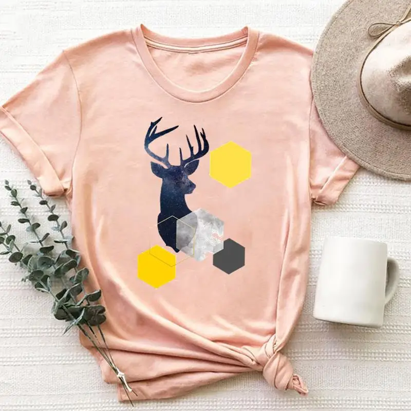 Geometric Print European Top Short-sleeved Women's T-shirt Graphic T Shirts Tops Women Clothes Aesthetic Clothes
Geometric Print European Top Short-sleeved Women's T-shirt Graphic T Shirts Tops Women Clothes Aesthetic Clothes