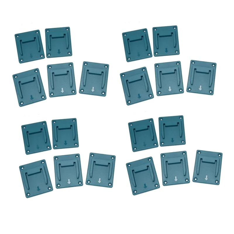 Wall Mount Electric Power Tool Holder Bracket Set For /Makita 18V Lithium Battery Machine Storage Rack Set Slots Stand 20PC
Wall Mount Electric Power Tool Holder Bracket Set For /Makita 18V Lithium Battery Machine Storage Rack Set Slots Stand 20PC