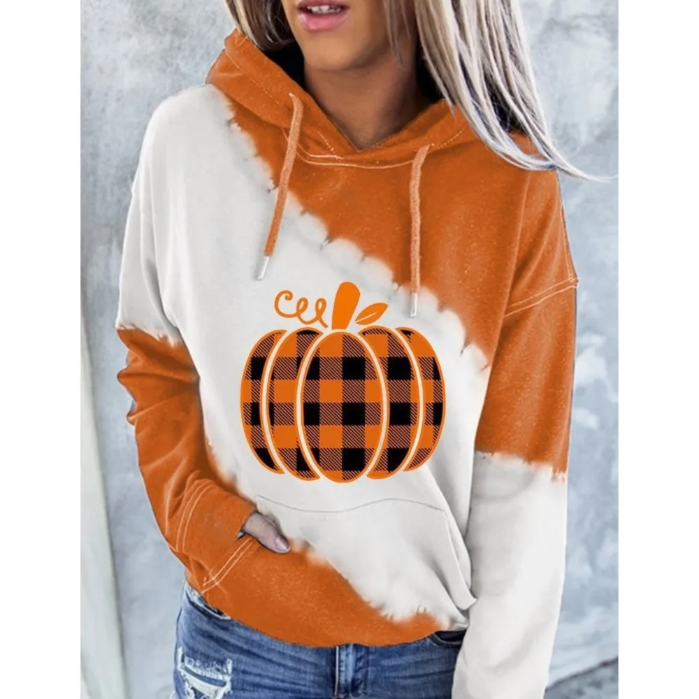 New 3D Printing Urban Leisure Halloween Pumpkin Hooded Pullover Women's Sweatshirt Loose Hoodies Sportwear Roupas Feminina
New 3D Printing Urban Leisure Halloween Pumpkin Hooded Pullover Women's Sweatshirt Loose Hoodies Sportwear Roupas Feminina