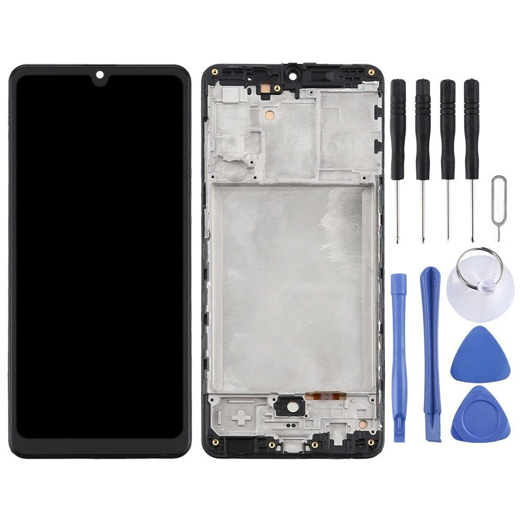 Phone Display Touch Screen OLED LCD Mobile Digitizer with Frame Replacement for Samsung A31 A315
Phone Display Touch Screen OLED LCD Mobile Digitizer with Frame Replacement for Samsung A31 A315