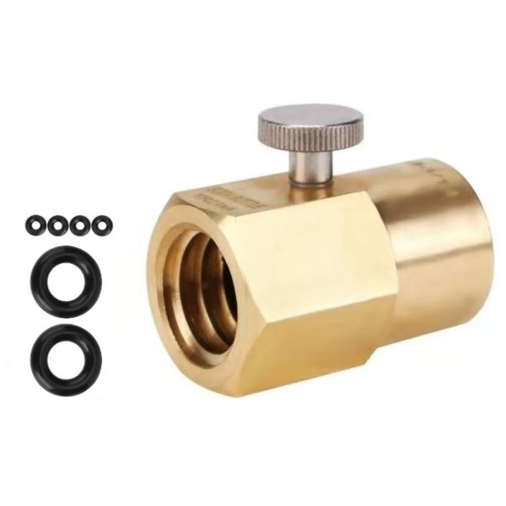 Carbon Dioxide Adapter Adapter Adapter Fill Bottle Refilling Station Stream Valve Valve Adapter Designed For Stream Machines
Carbon Dioxide Adapter Adapter Adapter Fill Bottle Refilling Station Stream Valve Valve Adapter Designed For Stream Machines