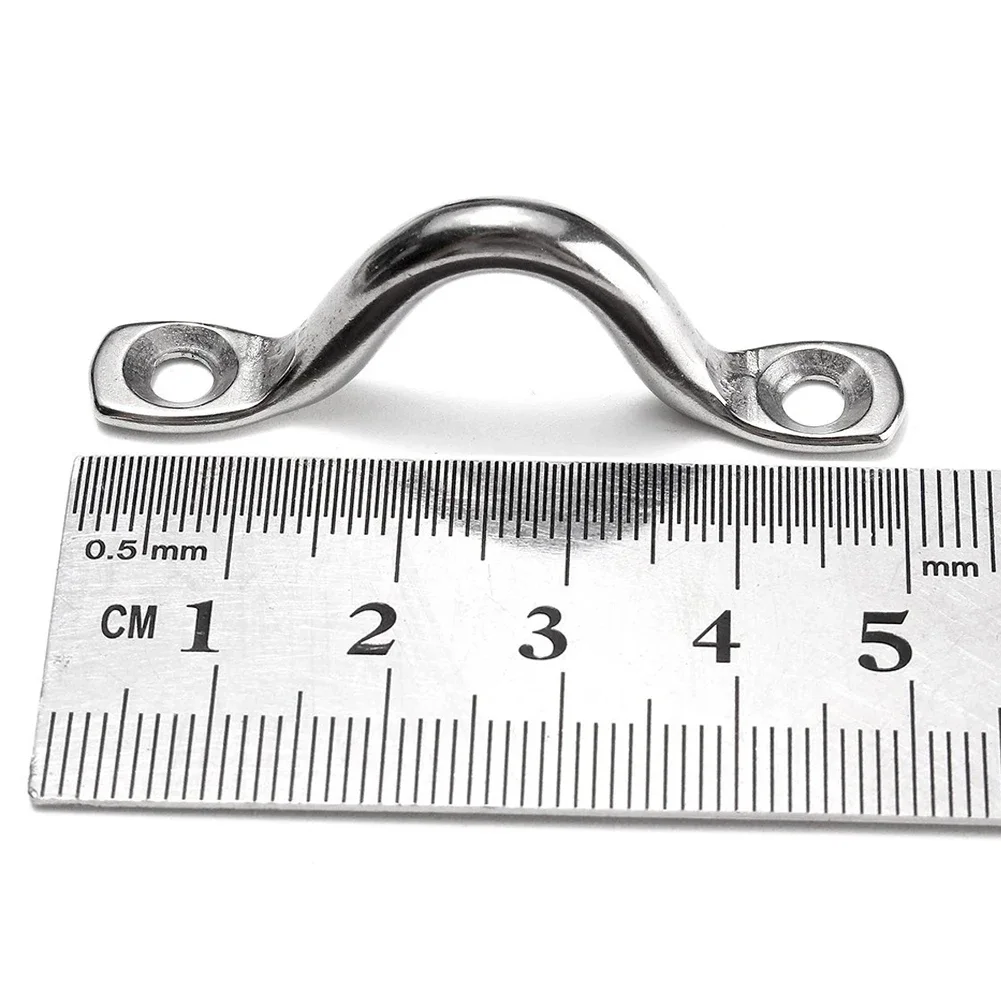 Durable Quality Practical Useful Wire Eye Straps Handles Saddle Silver Stainless Steel Tie Down U Shape 4pcs 5mm
Durable Quality Practical Useful Wire Eye Straps Handles Saddle Silver Stainless Steel Tie Down U Shape 4pcs 5mm