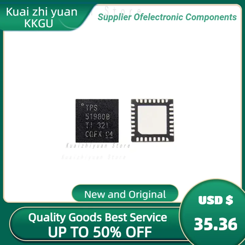 2PCS/Lot New And Original TPS51980BRTVR TPS51980B 51980B U7501 U7201 For Macbook QFN-32
2PCS/Lot New And Original TPS51980BRTVR TPS51980B 51980B U7501 U7201 For Macbook QFN-32