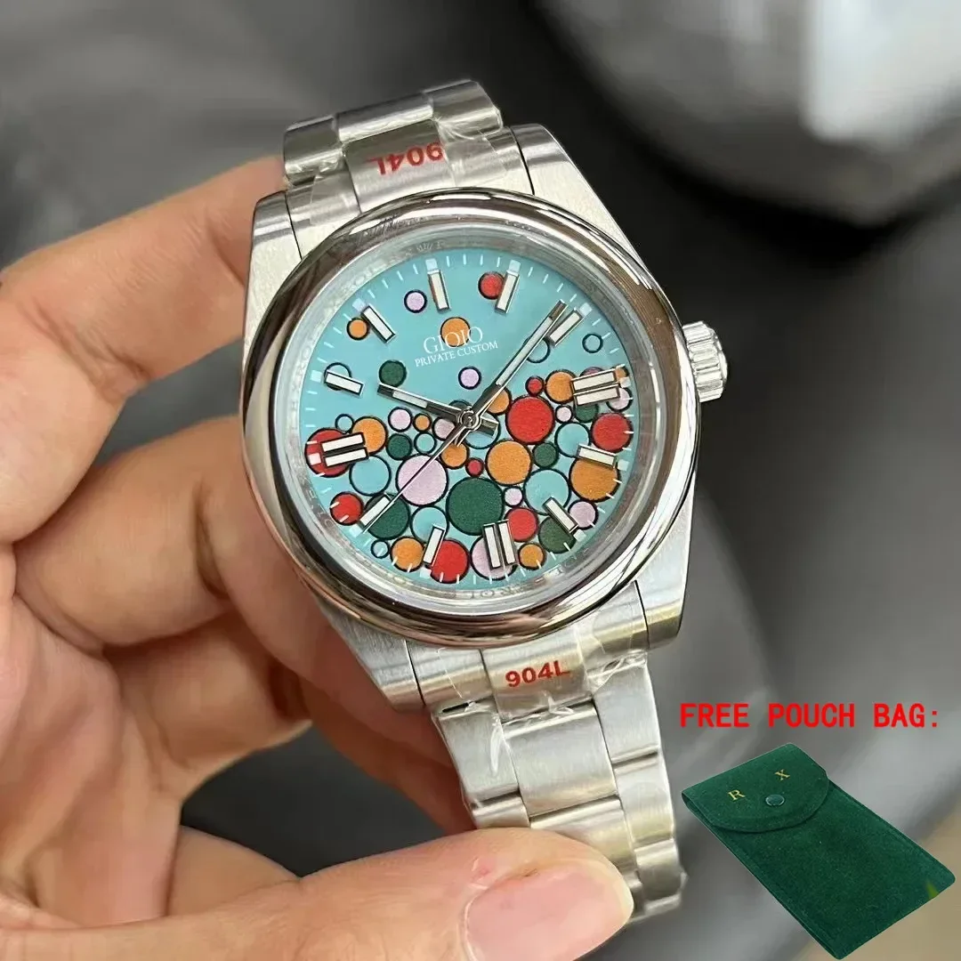 Luxury Men's Automatic Watch for Men Mechanical Watches Stainless Steel Blue Waterproof Classic Wristwatch 31mm 36mm 41mm
Luxury Men's Automatic Watch for Men Mechanical Watches Stainless Steel Blue Waterproof Classic Wristwatch 31mm 36mm 41mm