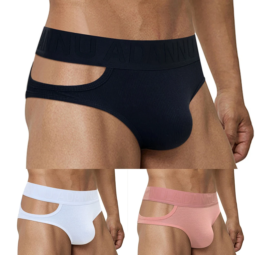 Mens Seamless Bikini Hombre Lingerie Stretch Low Waist Hollow Out Underwear Cotton Sexy Soft Briefs Breathable Underclothes
Mens Seamless Bikini Hombre Lingerie Stretch Low Waist Hollow Out Underwear Cotton Sexy Soft Briefs Breathable Underclothes