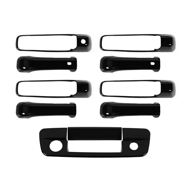For Dodge Ram 1500 2500 3500 2009-2018 Exterior Door Handle Cover + Tailgate Door Handle Cover Trim Accessories, Black
For Dodge Ram 1500 2500 3500 2009-2018 Exterior Door Handle Cover + Tailgate Door Handle Cover Trim Accessories, Black