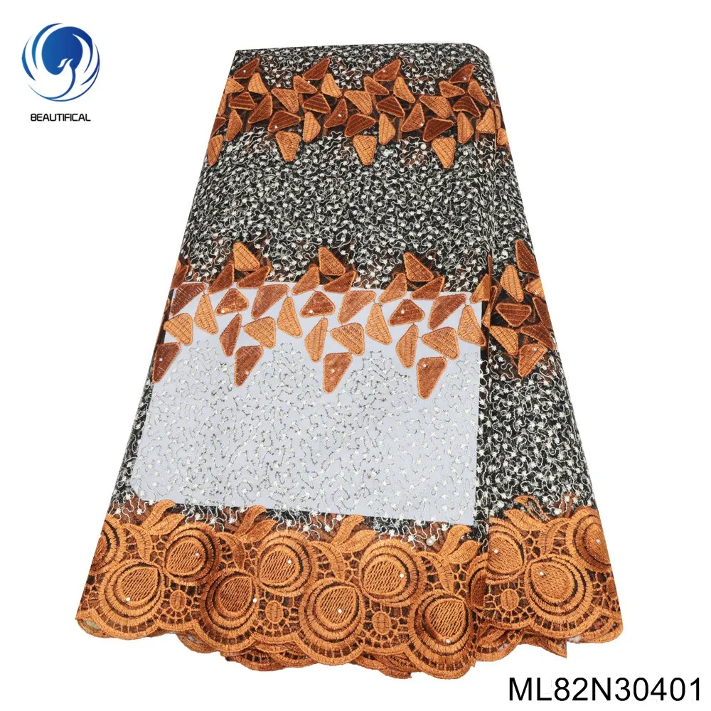 2023 Classic Embroidery Pattern France Tulle Lace Fabric100% Polyester with White Pearl Trim for Party Women Dress ML82N304
2023 Classic Embroidery Pattern France Tulle Lace Fabric100% Polyester with White Pearl Trim for Party Women Dress ML82N304