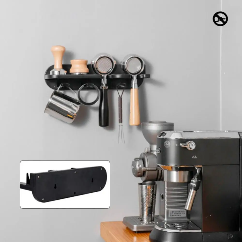 51/54/58mm Wall Mount Coffee Set Storage Rack Puching Free Espresso Coffee Portafilters Holder Coffeeware Organizer Accessories
51/54/58mm Wall Mount Coffee Set Storage Rack Puching Free Espresso Coffee Portafilters Holder Coffeeware Organizer Accessories