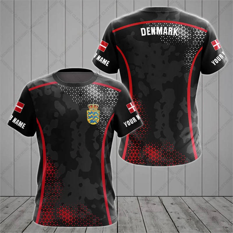 Denmark Camo Custom Name Tees Summer Casual Streetwear Men's Fashion Sportswear T-shirts Boys Oversized Short Sleeve Tops EU 6XL
Denmark Camo Custom Name Tees Summer Casual Streetwear Men's Fashion Sportswear T-shirts Boys Oversized Short Sleeve Tops EU 6XL