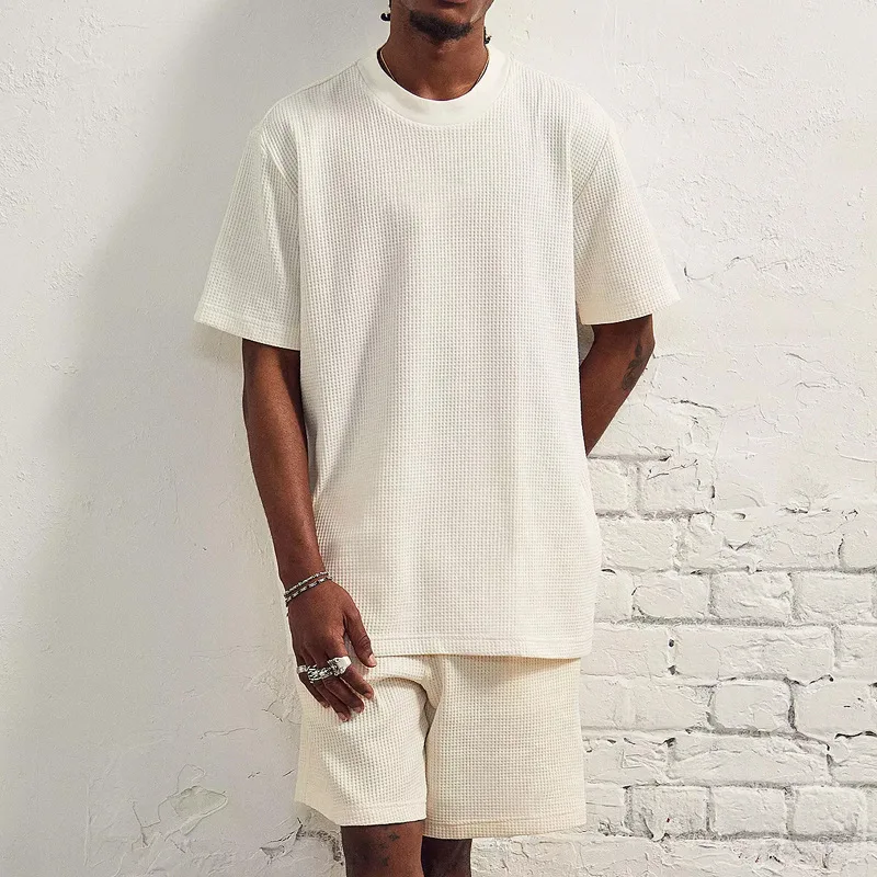 2024 Summer New Men's Solid Color round Neck Pullover Short Sleeve Shorts Sports Casual Suit
2024 Summer New Men's Solid Color round Neck Pullover Short Sleeve Shorts Sports Casual Suit