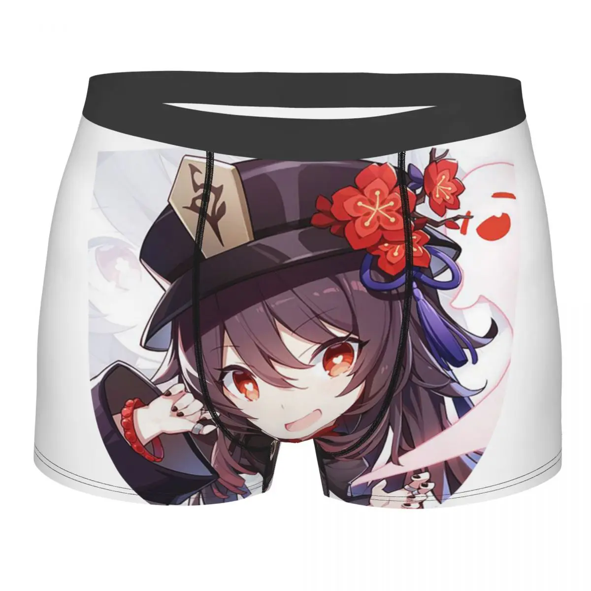 Humor Boxer Shorts Panties Men Game Anime Genshin Impact Underwear Hutao Breathable Underpants for Male
Humor Boxer Shorts Panties Men Game Anime Genshin Impact Underwear Hutao Breathable Underpants for Male