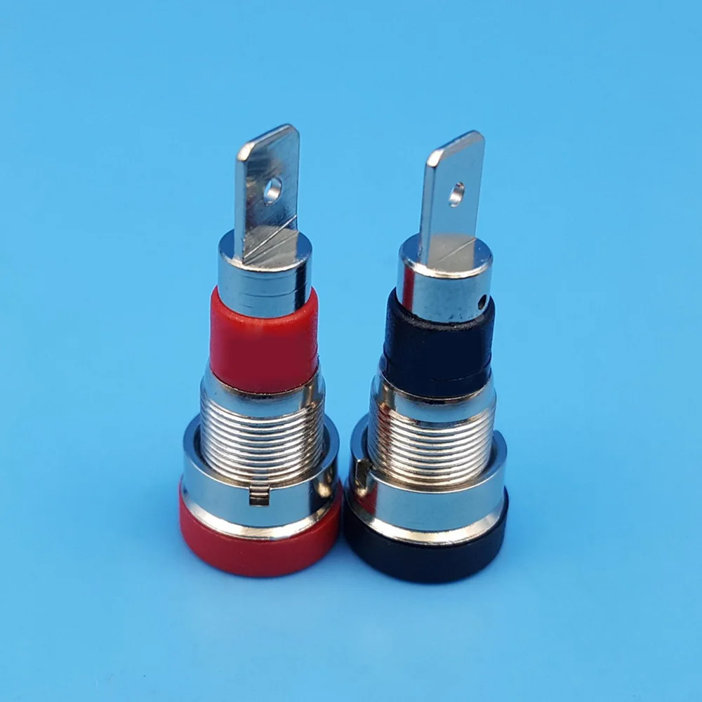 10Pcs Insulated Safety 4mm Banana Female Jack Panel Mount Socket Binding Post Connector Red Black Bluse Green Soldering Lug
10Pcs Insulated Safety 4mm Banana Female Jack Panel Mount Socket Binding Post Connector Red Black Bluse Green Soldering Lug