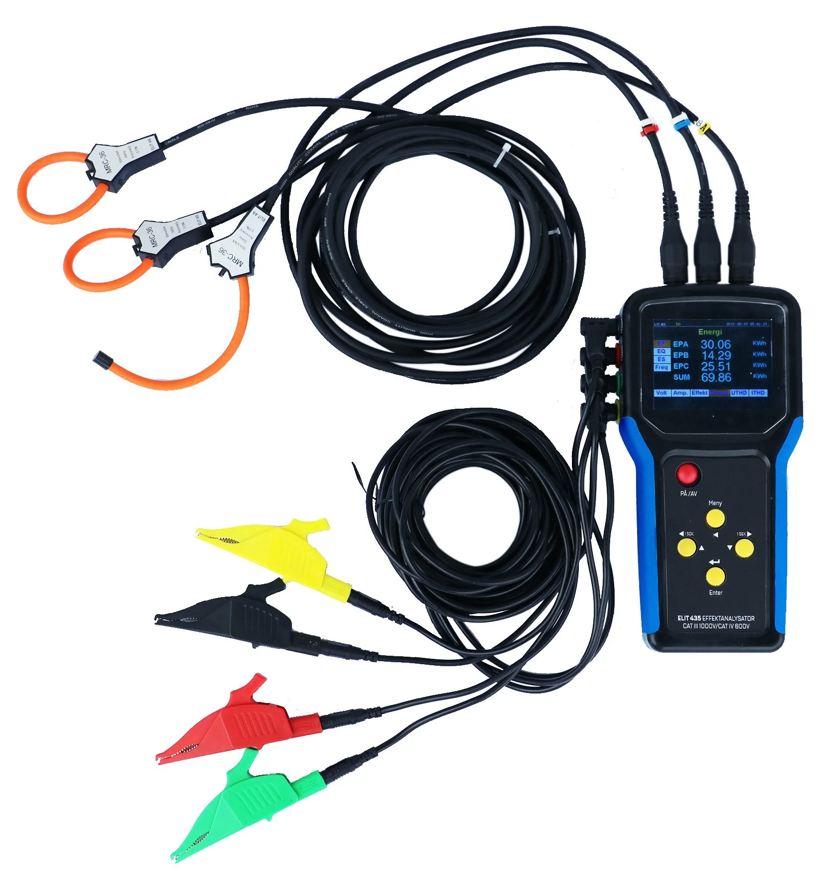 Hot product ME435 Phase 240V Multifunction Measurements Power Meter Digital phase power quality analyzer
Hot product ME435 Phase 240V Multifunction Measurements Power Meter Digital phase power quality analyzer