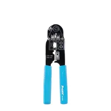 Pro'sKit UCP-376CX 8P network cable crimping pliers six types of crystal head network cable pliers crimping pliers
Pro'sKit UCP-376CX 8P network cable crimping pliers six types of crystal head network cable pliers crimping pliers
