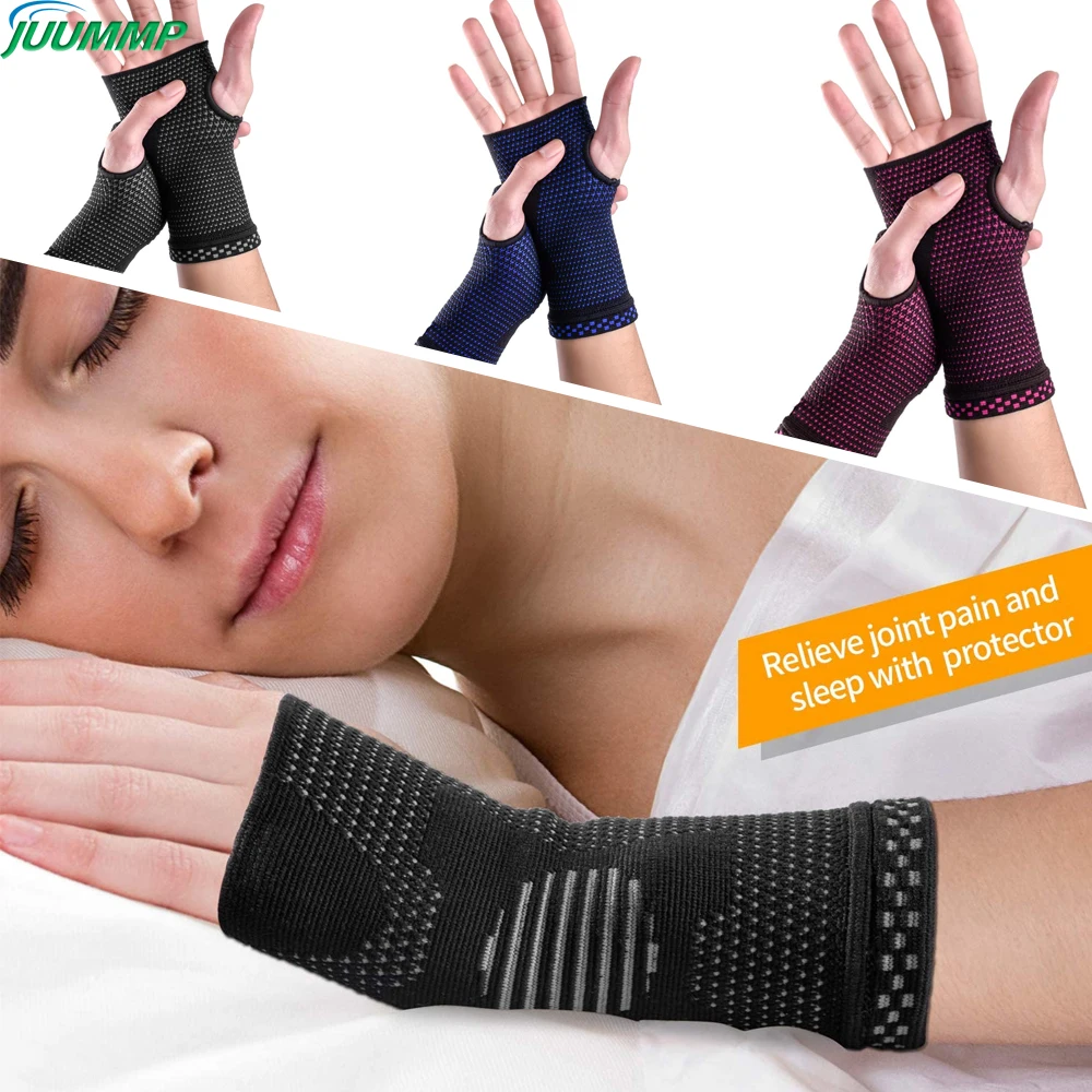 1Pair Wrist Support Sleeve for Women Men Tendonitis Wrist Pain Relief,Breathable And Sweat-Absorbing Carpal Tunnel Wrist Brace
1Pair Wrist Support Sleeve for Women Men Tendonitis Wrist Pain Relief,Breathable And Sweat-Absorbing Carpal Tunnel Wrist Brace