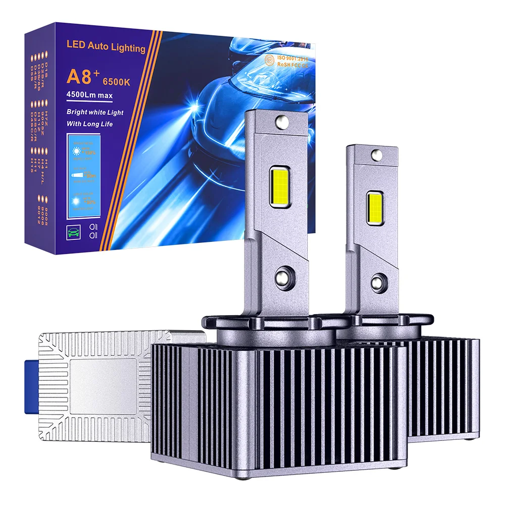 DXZ Car LED Headlight HID D3S D3R D8S D8R 12000LM CSP Chip 6500K Canbus 110W Plug&Play Auto Turbo Headlamp Super Bright No Error
DXZ Car LED Headlight HID D3S D3R D8S D8R 12000LM CSP Chip 6500K Canbus 110W Plug&Play Auto Turbo Headlamp Super Bright No Error