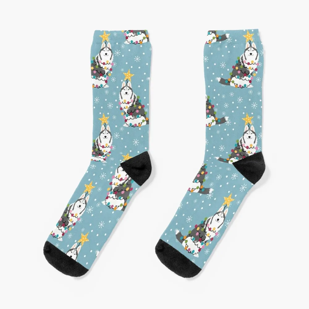 Siberian Husky Christmas Tree Socks new year Stockings man luxury Male Socks Women's
Siberian Husky Christmas Tree Socks new year Stockings man luxury Male Socks Women's