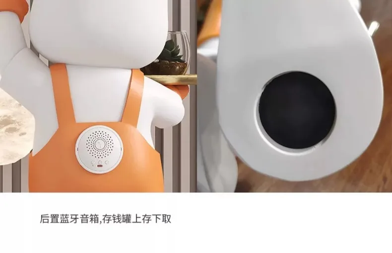 Bear Ornaments for Living Room, Large Floor-standing Piggy Bank, Bluetooth Moon Ball TV Cabinet, Home Decorations, Next to Sofa Bear Ornaments for Living Room, Large Floor-standing Piggy Bank, Bluetooth Moon Ball TV Cabinet, Home Decorations, Next to Sofa