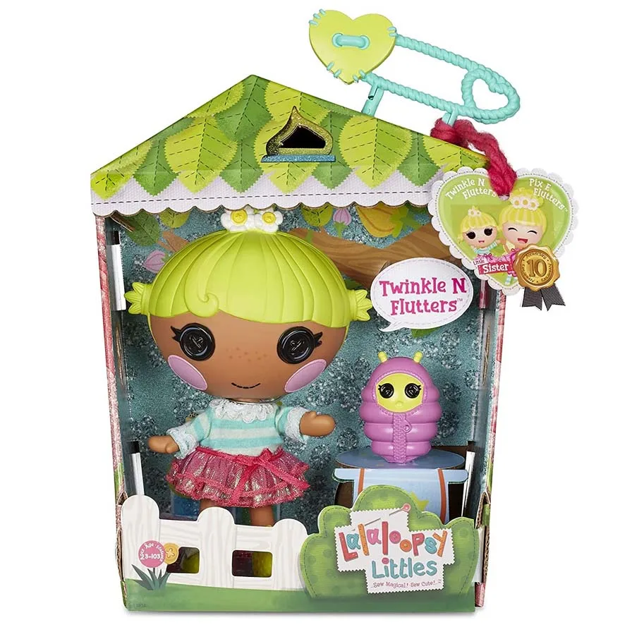 New Toys Lalaloopsy Littles Doll Large Size 20cm Twinkle N Flutters With Pet Fashion Figure Toy Dolls for Girls Christmas Gifts
New Toys Lalaloopsy Littles Doll Large Size 20cm Twinkle N Flutters With Pet Fashion Figure Toy Dolls for Girls Christmas Gifts
