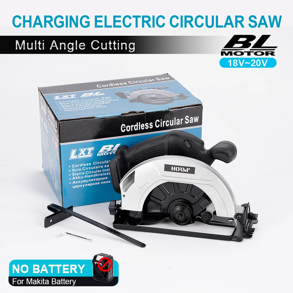 4500RPM Electric Circular Saw Power Tools Dust Passage 190mm Portable Woodworking Cutting Machine For Makita 18V Battery
4500RPM Electric Circular Saw Power Tools Dust Passage 190mm Portable Woodworking Cutting Machine For Makita 18V Battery
