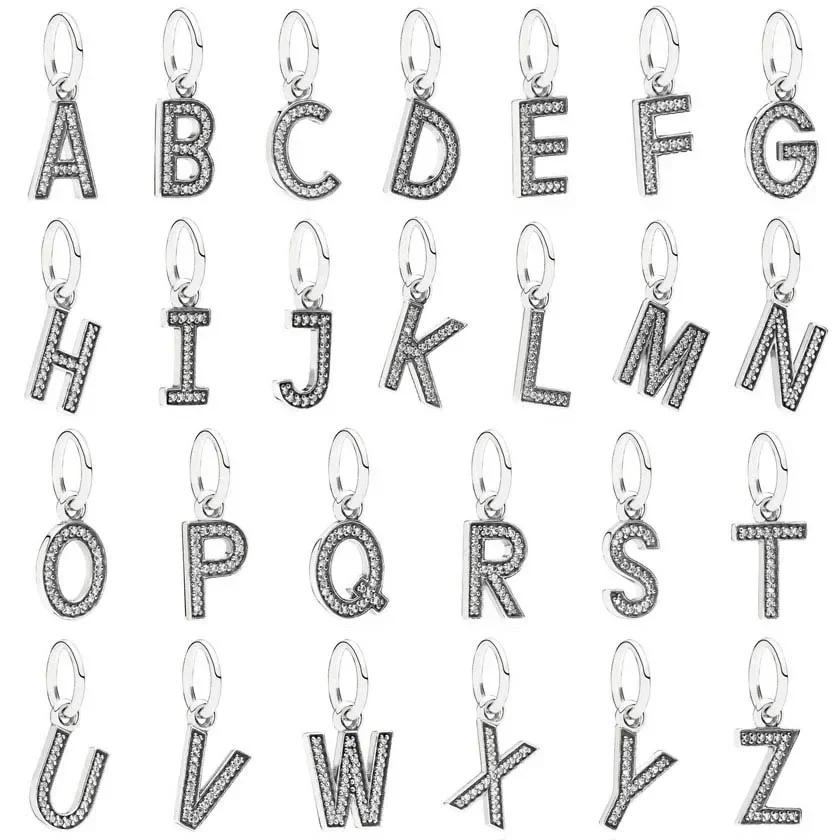 A-Z 100% 925 Sterling Silver, 26 English Letters, Suitable For Snake Pendant Bracelets, Gift Jewelry Accessories
A-Z 100% 925 Sterling Silver, 26 English Letters, Suitable For Snake Pendant Bracelets, Gift Jewelry Accessories