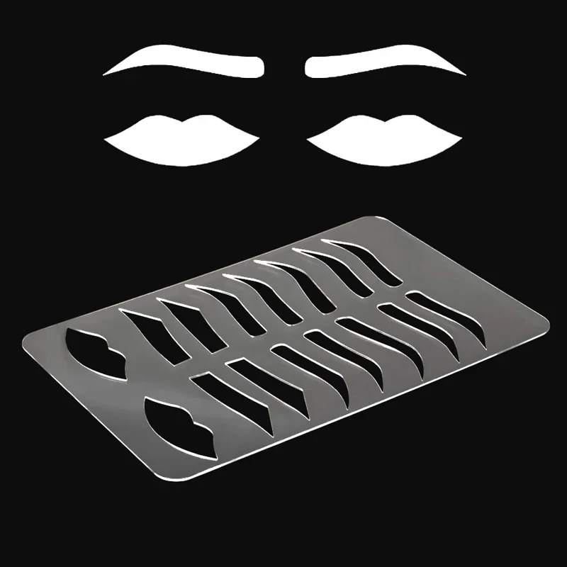 Microblading Reusable Practice Stencil Eyebrow and Lips Template Shape Permanent Makeup Tattoo Training Supplies 1pcs
Microblading Reusable Practice Stencil Eyebrow and Lips Template Shape Permanent Makeup Tattoo Training Supplies 1pcs