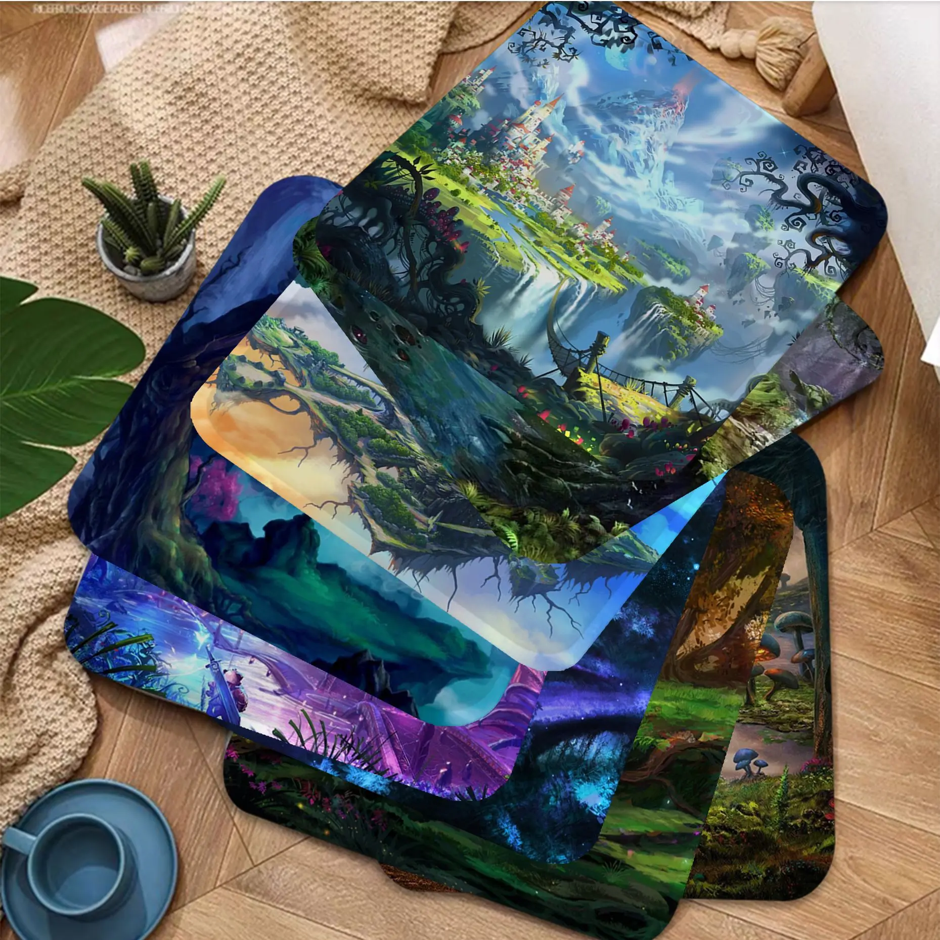 Mysterious Tree of Life Mushroom Forest Cushion Mat Nordic Printing Stool Pad Patio Home Kitchen Seat 40x40cm Buttocks Pad
Mysterious Tree of Life Mushroom Forest Cushion Mat Nordic Printing Stool Pad Patio Home Kitchen Seat 40x40cm Buttocks Pad