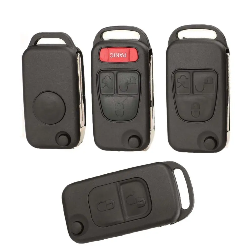 1/2/3/4 Buttons Remote Key Case Folding HU39 HU64 Key Shell Case Flip Fob Case Shell for Mercedes Benz B200 A160 W124 W202 W210
1/2/3/4 Buttons Remote Key Case Folding HU39 HU64 Key Shell Case Flip Fob Case Shell for Mercedes Benz B200 A160 W124 W202 W210