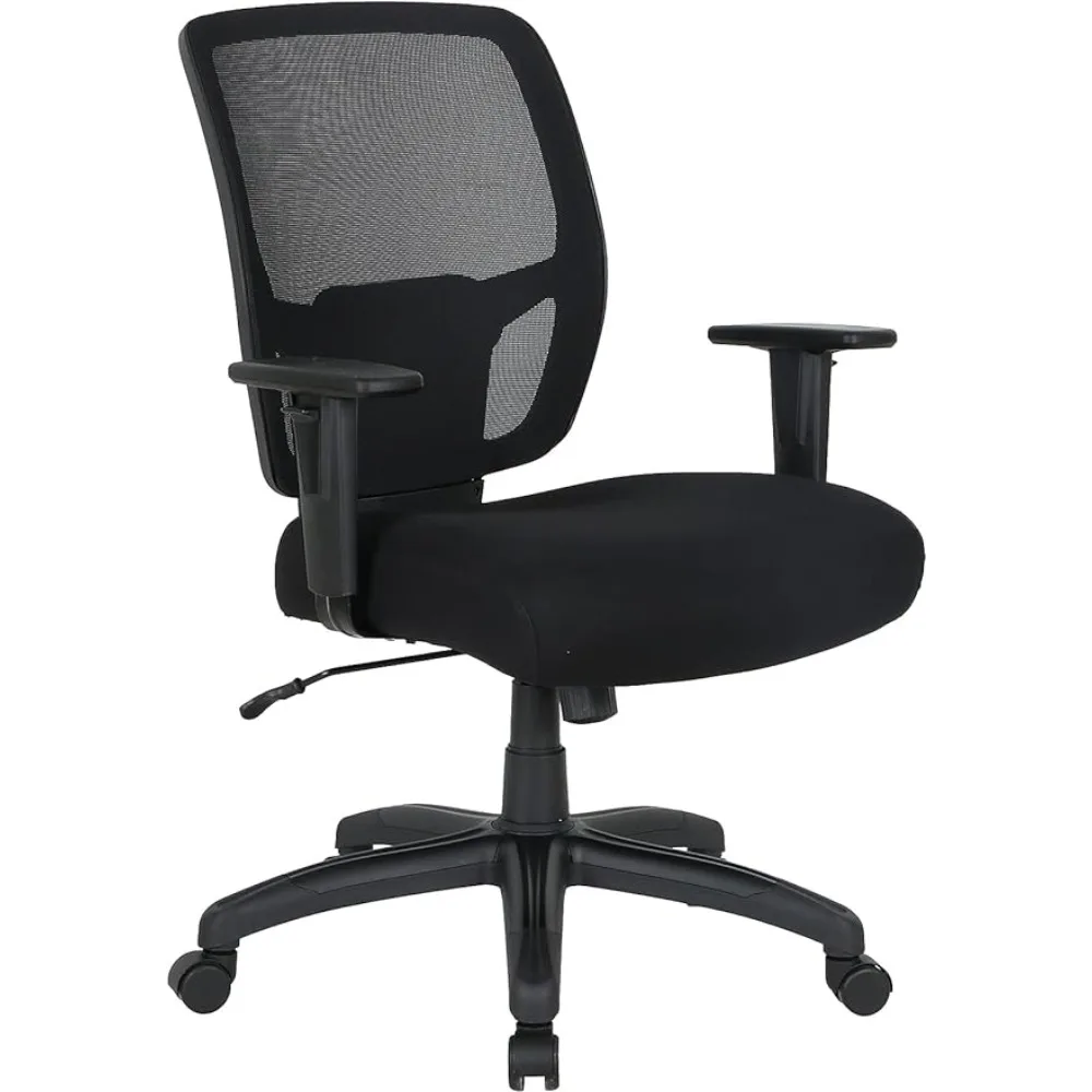 400lbs Capacity Office Chair Big and Tall Mesh Office Chair With Adjustable Arms and Lumbar Support Black Furniture
400lbs Capacity Office Chair Big and Tall Mesh Office Chair With Adjustable Arms and Lumbar Support Black Furniture