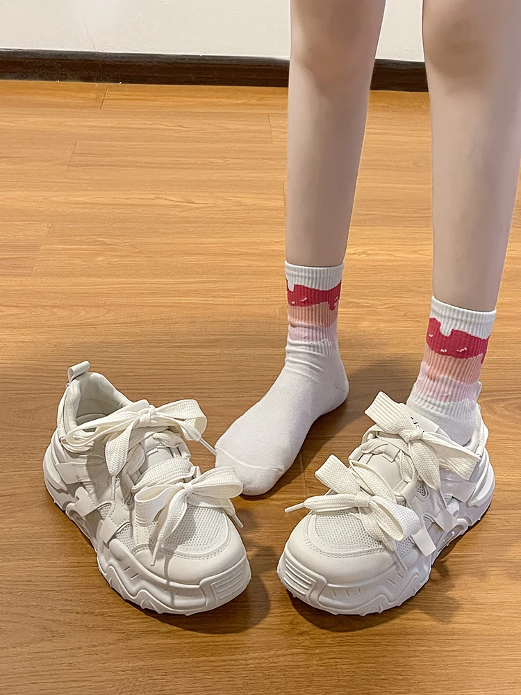 Women Shoes Autumn Casual Female Sneakers Wedge Basket 2023 All-Match Clogs Platform Fall New Sports Creepers White Leisure PU M
Women Shoes Autumn Casual Female Sneakers Wedge Basket 2023 All-Match Clogs Platform Fall New Sports Creepers White Leisure PU M