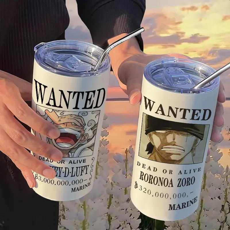 One Piece Monkey D. Luffy Roronoa Zoro 420Ml Water Cup Straw Portable Stainless Steel Thermos Cup Delicate Simple Friend Gift
One Piece Monkey D. Luffy Roronoa Zoro 420Ml Water Cup Straw Portable Stainless Steel Thermos Cup Delicate Simple Friend Gift