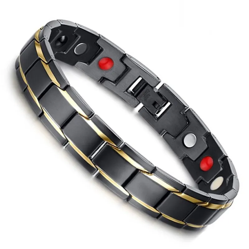 New Casual Style Men Magnetic Bracelet Simple Black Stainless Steel Bracelets For Arthritis Health Care Jewelry Gifts 2 Mallzona S6a7d71e071224a7c820ffb37b0e1809dw New Casual Style Men Magnetic Bracelet Simple Black Stainless Steel Bracelets For Arthritis Health Care Jewelry Gifts Mallzona