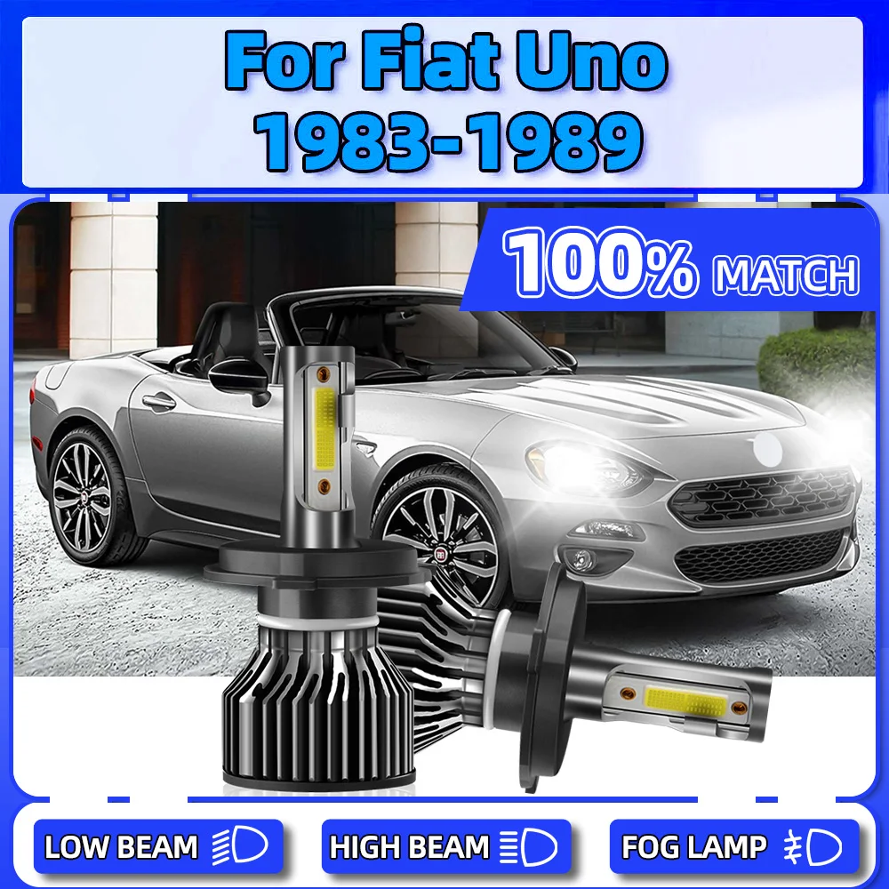 20000LM LED Headlight 120W CSP Chips Auto Lamps 12V Plug And Play Car Headlamps For Fiat Uno 1983 1984 1985 1986 1987 1988 1989
20000LM LED Headlight 120W CSP Chips Auto Lamps 12V Plug And Play Car Headlamps For Fiat Uno 1983 1984 1985 1986 1987 1988 1989