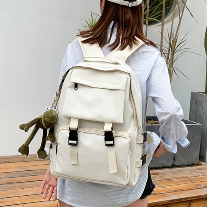 2023 New Women's Schoolbag Solid Colour Preppy Style Females Backpacks Student Fashion Shoulder Bag
2023 New Women's Schoolbag Solid Colour Preppy Style Females Backpacks Student Fashion Shoulder Bag