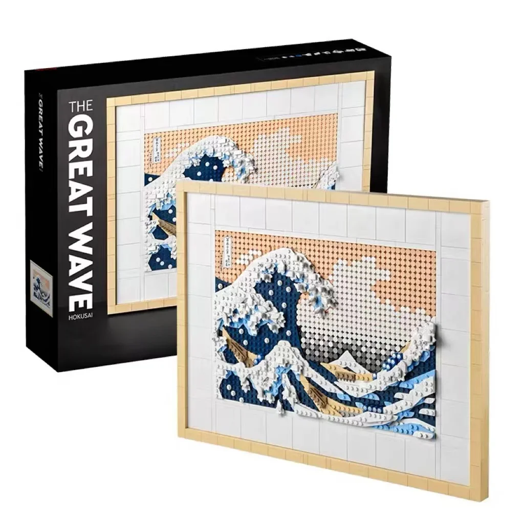 Art Hokusai The Great Wave 31208 3D Japanese Wall Art Craft Kit Framed Ocean Canvas Creative Activity Hobbies for Adult DIY Home
Art Hokusai The Great Wave 31208 3D Japanese Wall Art Craft Kit Framed Ocean Canvas Creative Activity Hobbies for Adult DIY Home