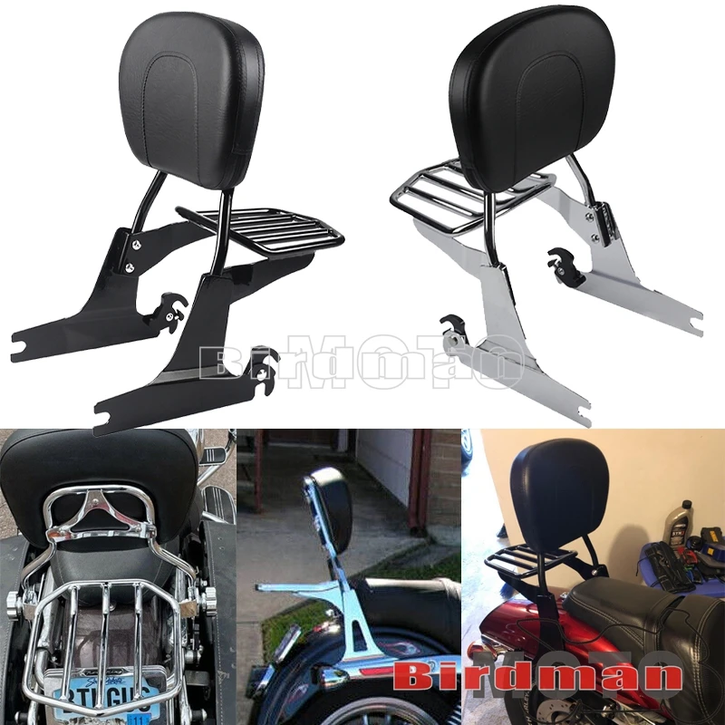 Съемные мотоциклетные рейки со спинкой для пассажиров, для Harley Dyna Low Rider Street Bob Switchback 02-19
Съемные мотоциклетные рейки со спинкой для пассажиров, для Harley Dyna Low Rider Street Bob Switchback 02-19