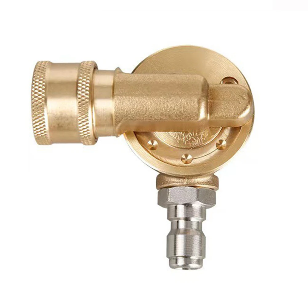 Brass Sprayer Nozzle 14 Quick Connect High Pressure Cleaning 7 Speed Control 360 Degree Rotation Durable Construction
Brass Sprayer Nozzle 14 Quick Connect High Pressure Cleaning 7 Speed Control 360 Degree Rotation Durable Construction