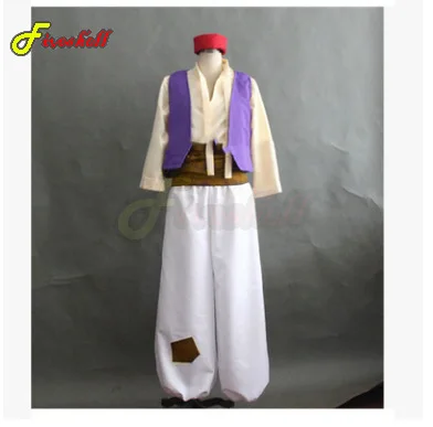 Medieval Halloween Adult Cosplay Complete Set Clothing Adult Anime Costume Mythical Prince Aladin Performance Costume
Medieval Halloween Adult Cosplay Complete Set Clothing Adult Anime Costume Mythical Prince Aladin Performance Costume