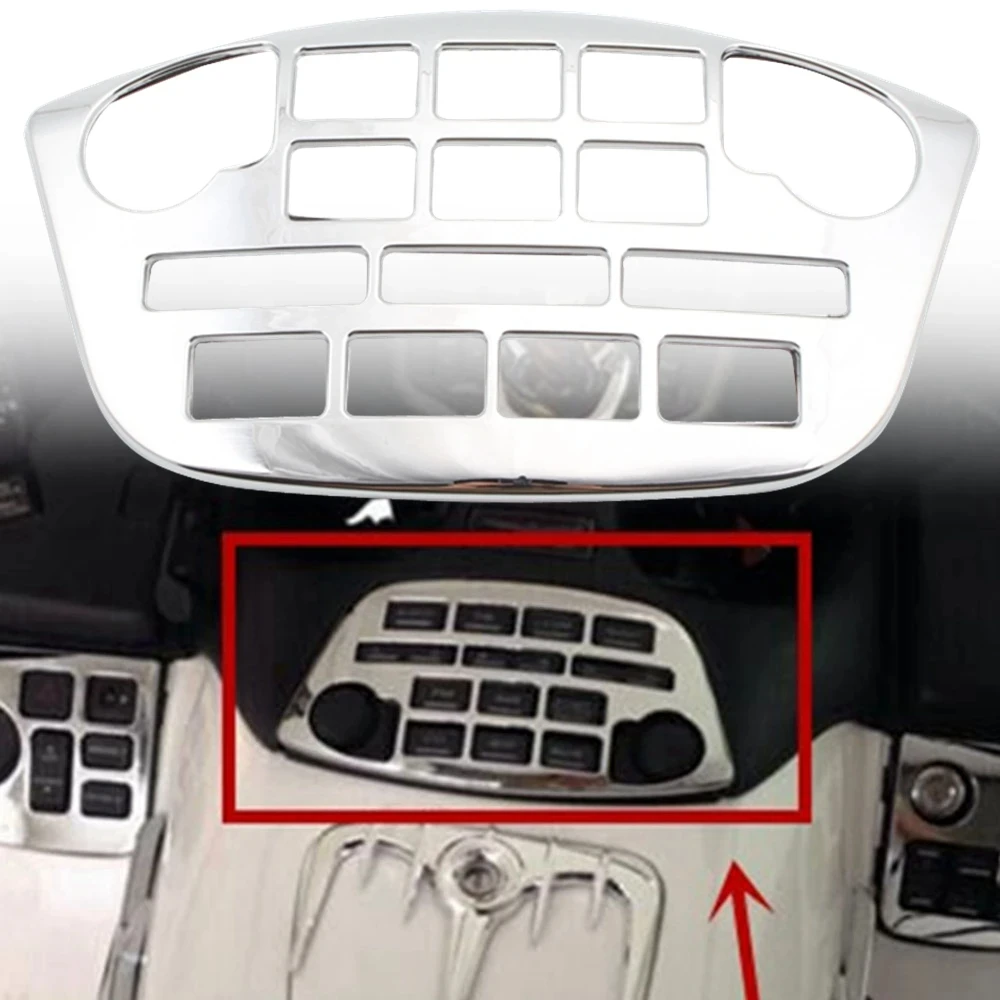 For Honda Goldwing GL1800 GL 1800 2001-2011 Motorcycle Radio Accent Panel Decoration Chrome Fairing Control Accent
For Honda Goldwing GL1800 GL 1800 2001-2011 Motorcycle Radio Accent Panel Decoration Chrome Fairing Control Accent