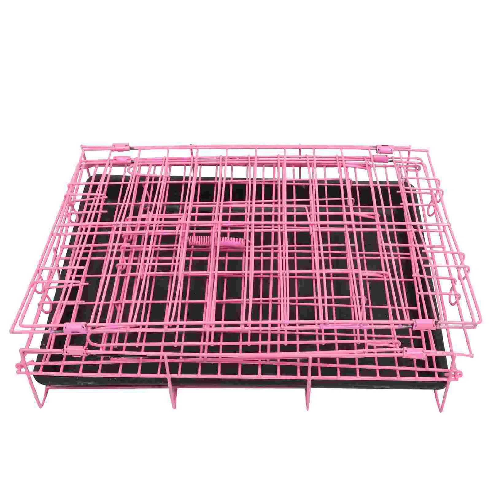 of Folding With Toilet Dog Cage Poodle Small And Medium Dog Cat Cage Rabbit Cage Puppy Cage Pet moving Container(Blue35cm)
of Folding With Toilet Dog Cage Poodle Small And Medium Dog Cat Cage Rabbit Cage Puppy Cage Pet moving Container(Blue35cm)